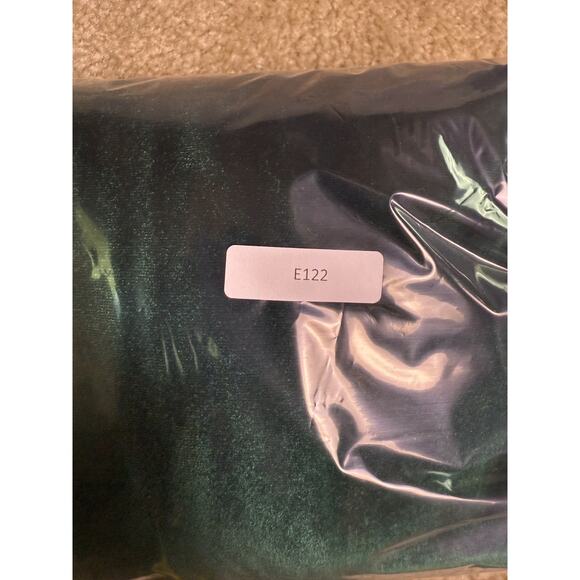 MSK Petite Dress Size Medium Petite Green Knee Length Dress Velvet E122 - Picture 11 of 11